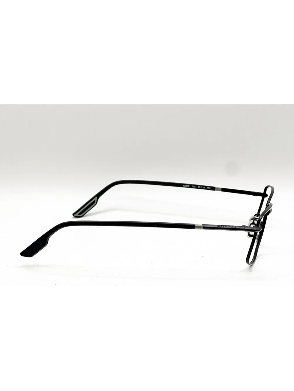 Columbia C3032 002 Matte Black Rectangle Authentic Eyeglass Frames 60-18